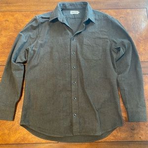Taylor Stitch x Stetson The Mechanic Shirt in Dark Olive Herringbone